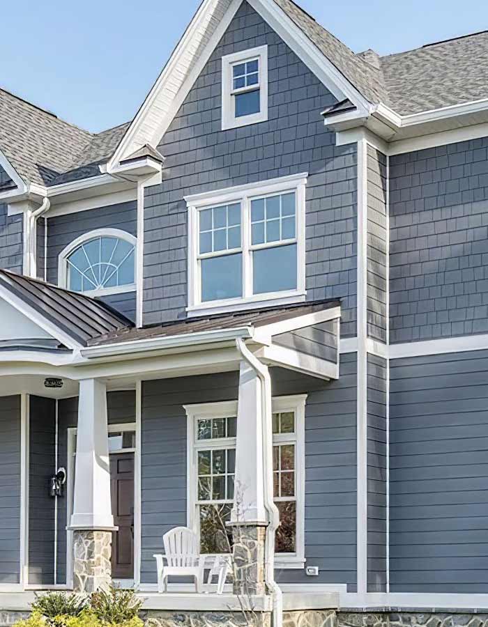 Siding replacement project