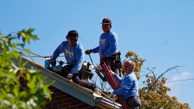 Roofing project in Ashburn, VA